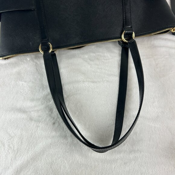 Michael Kors Nomad Large Top Zip Tote Black One Size - Picture 13 of 16